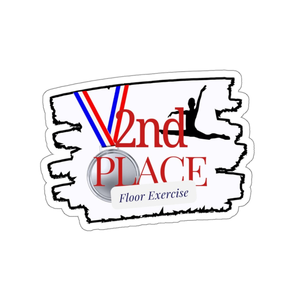 2nd Place Floor (Kiss-Cut Stickers)