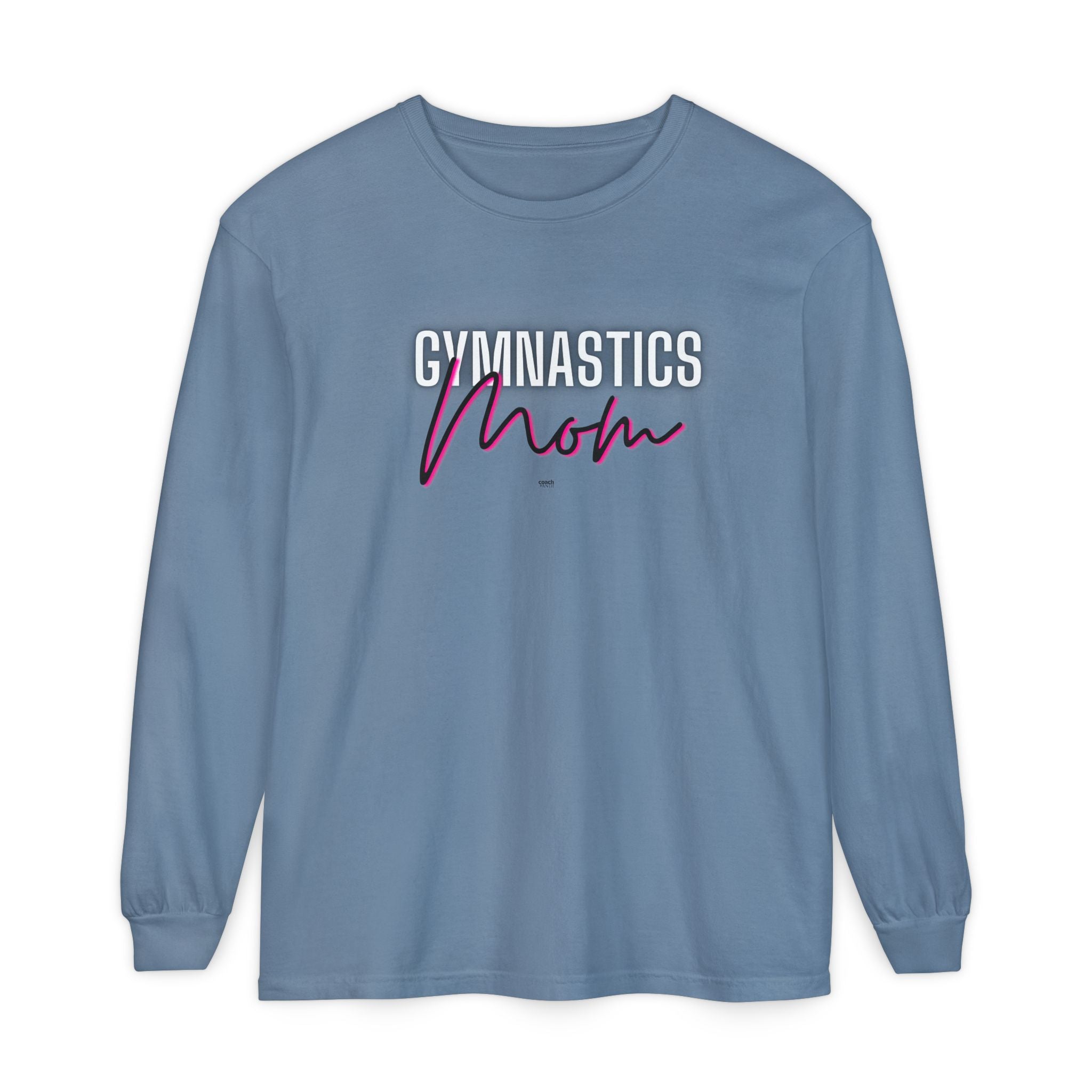 Glow Gym Mom Long Sleeve Shirt - Black/Pink (Adult)