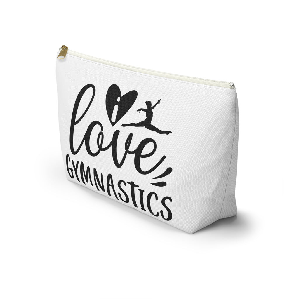 I Love Gymnastics (Accessory Pouch w T-bottom)