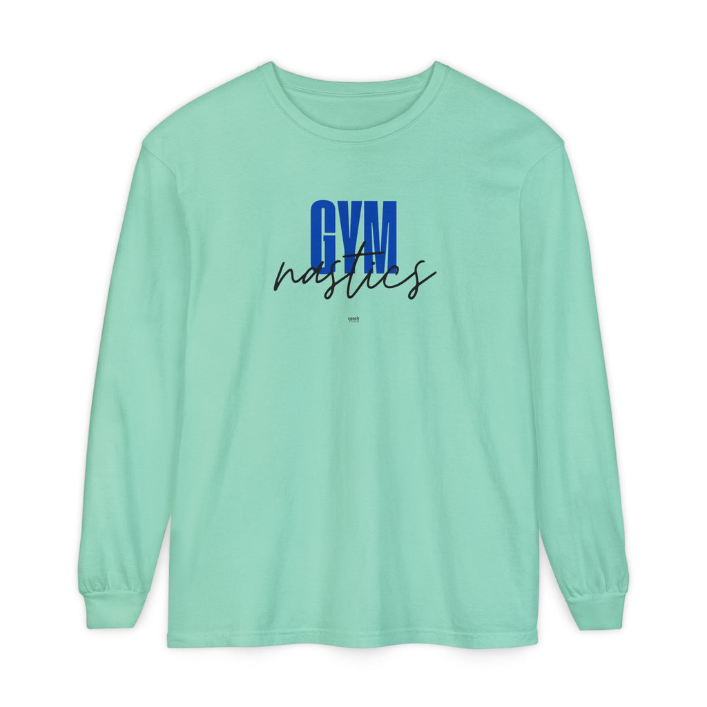 GYMnastics Long Sleeve Shirt - Blue (Adult)
