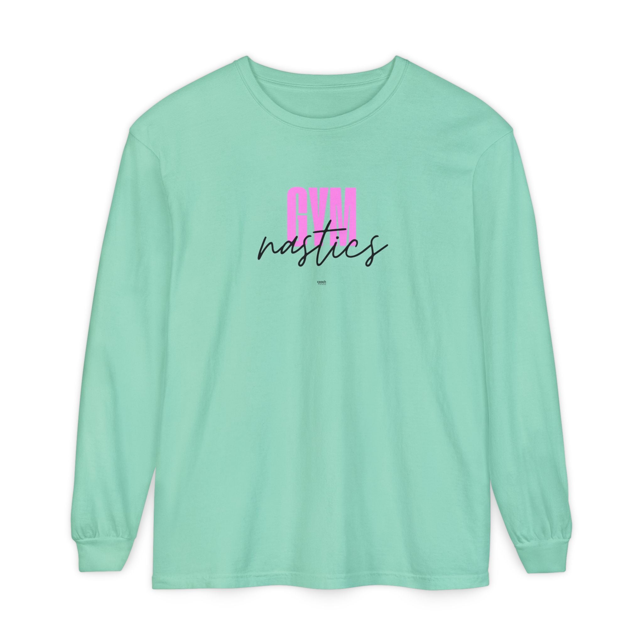 GYMnastics Long Sleeve Shirt - Pink (Adult)