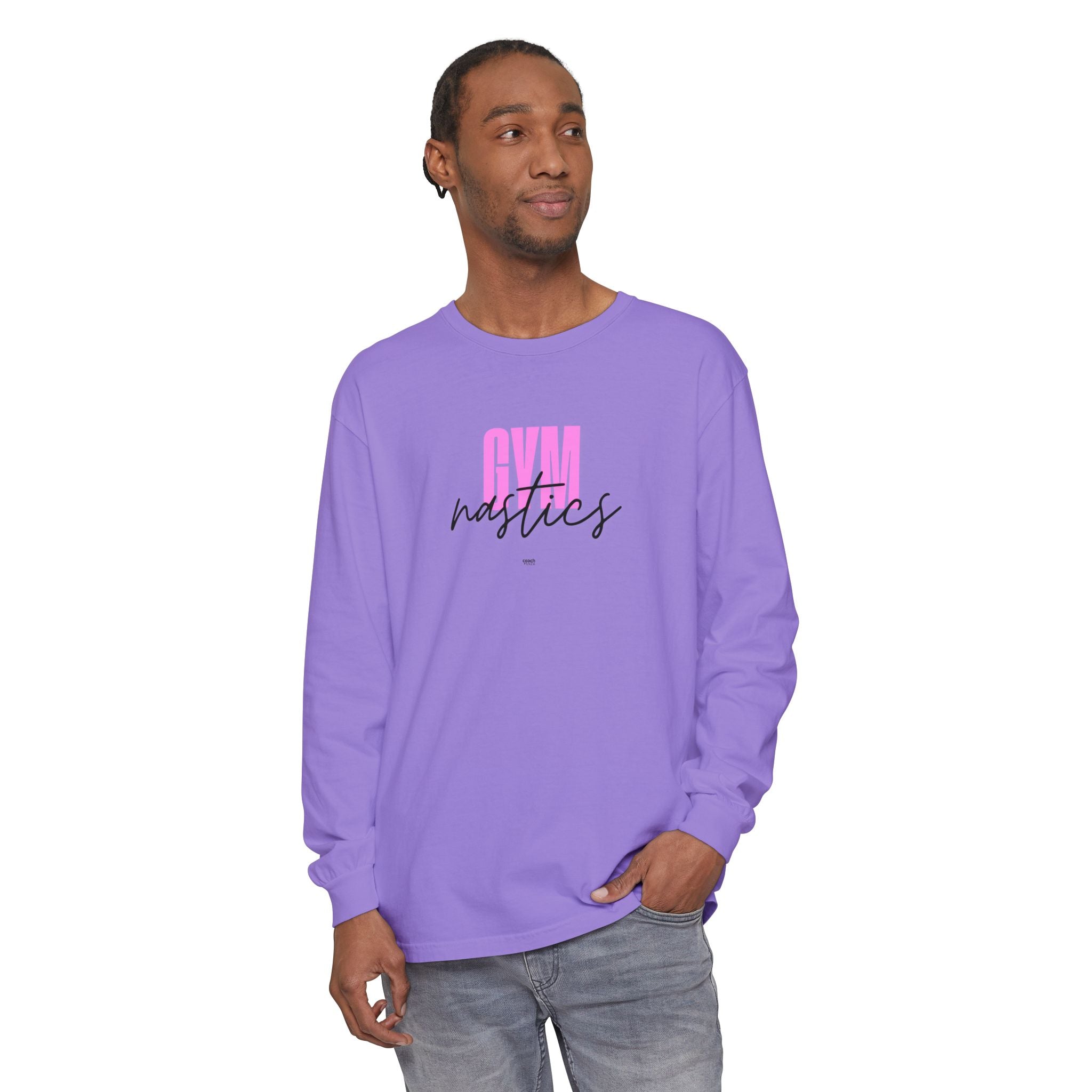 GYMnastics Long Sleeve Shirt - Pink (Adult)