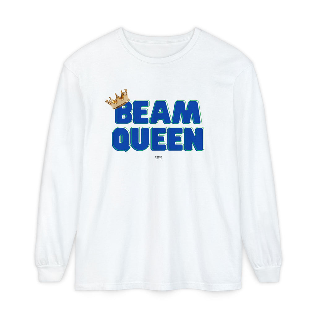 Beam Queen - Blue/Green (Adult Long Sleeve Shirt)