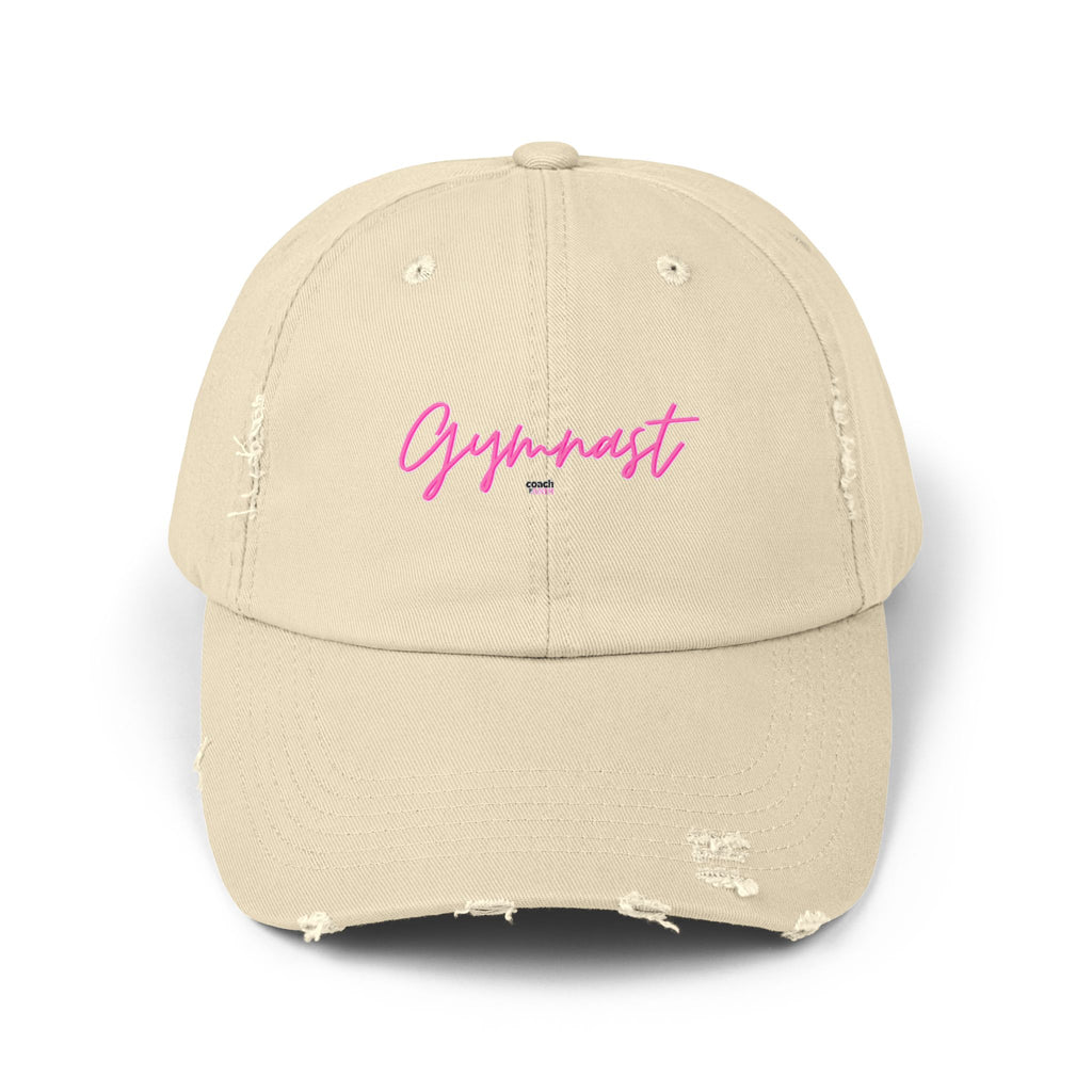 GYMNAST Unisex Distressed Cap