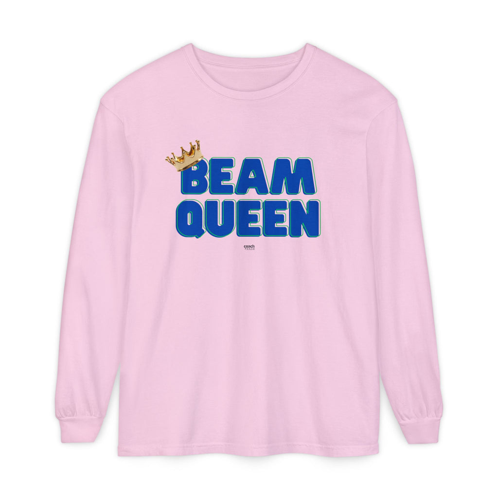 Beam Queen - Blue/Green (Adult Long Sleeve Shirt)