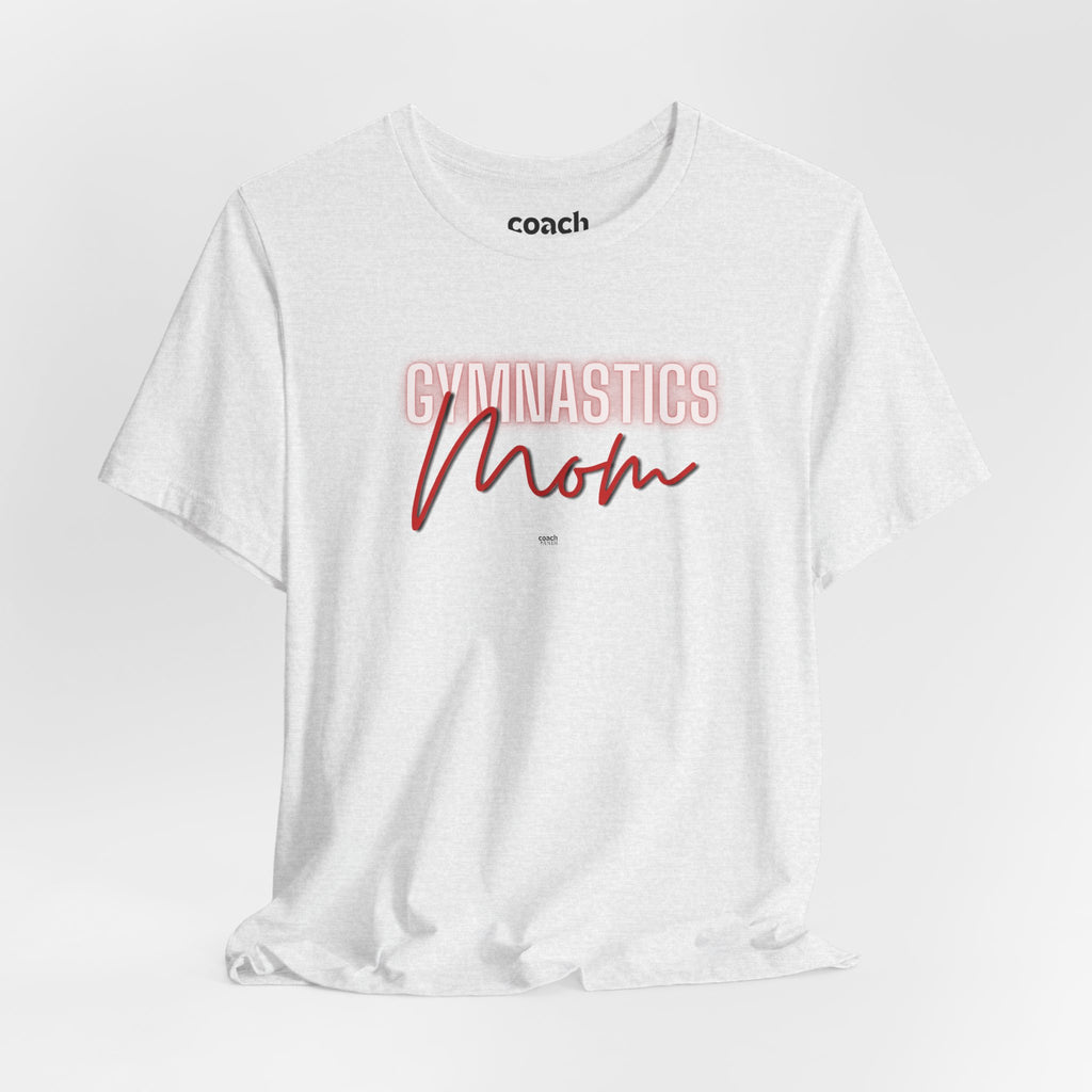 Glow Gym Mom Tshirt - Red (Adult)