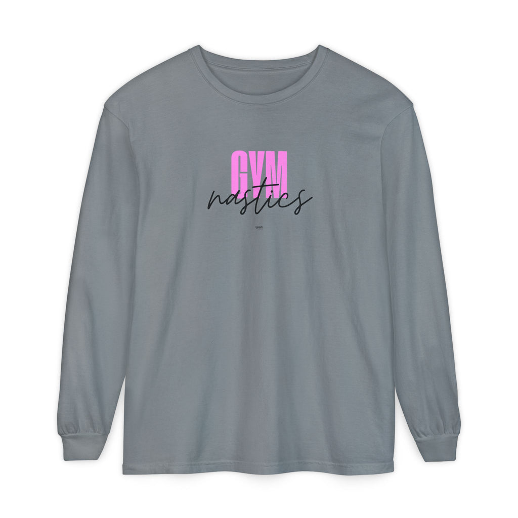 GYMnastics Long Sleeve Shirt - Pink (Adult)