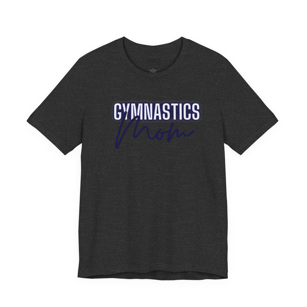 Glow Gym Mom Tshirt - Blue (Adult)