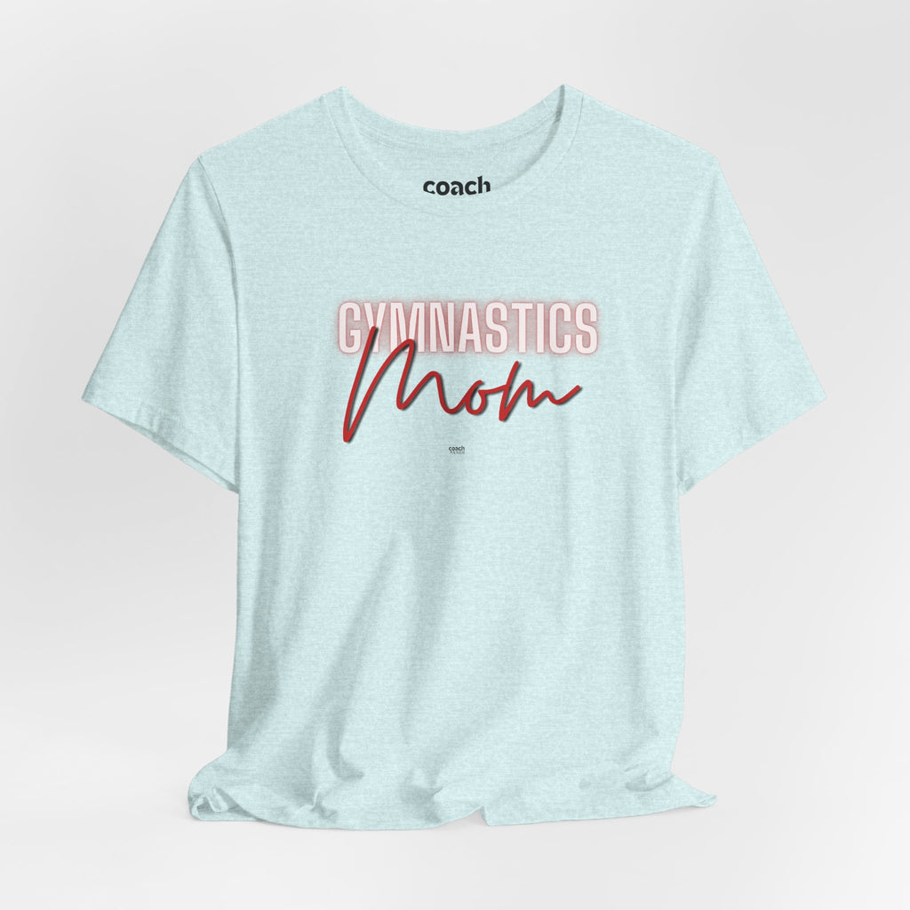 Glow Gym Mom Tshirt - Red (Adult)