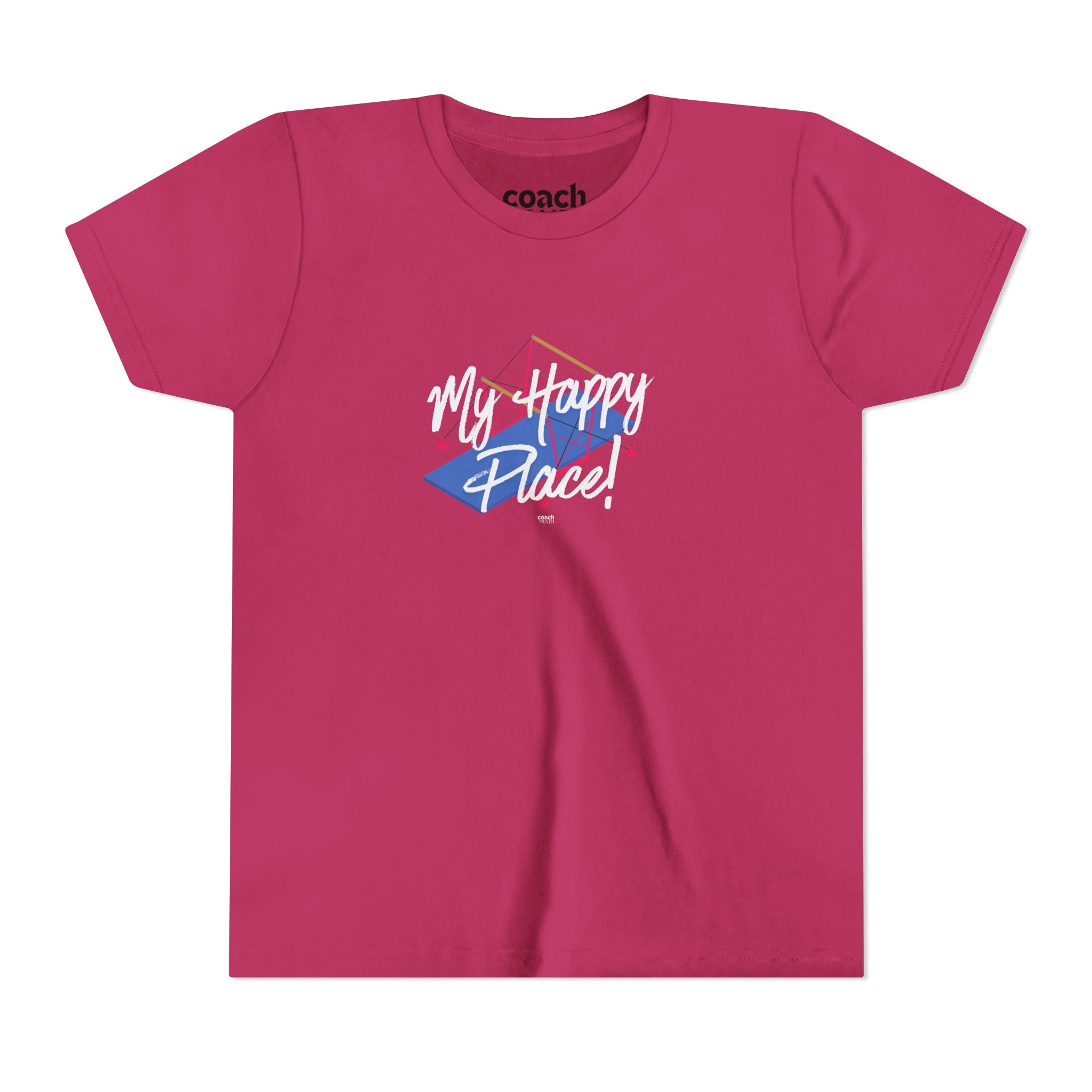 My Happy Place Bars Short Sleeve Tee (Youth)