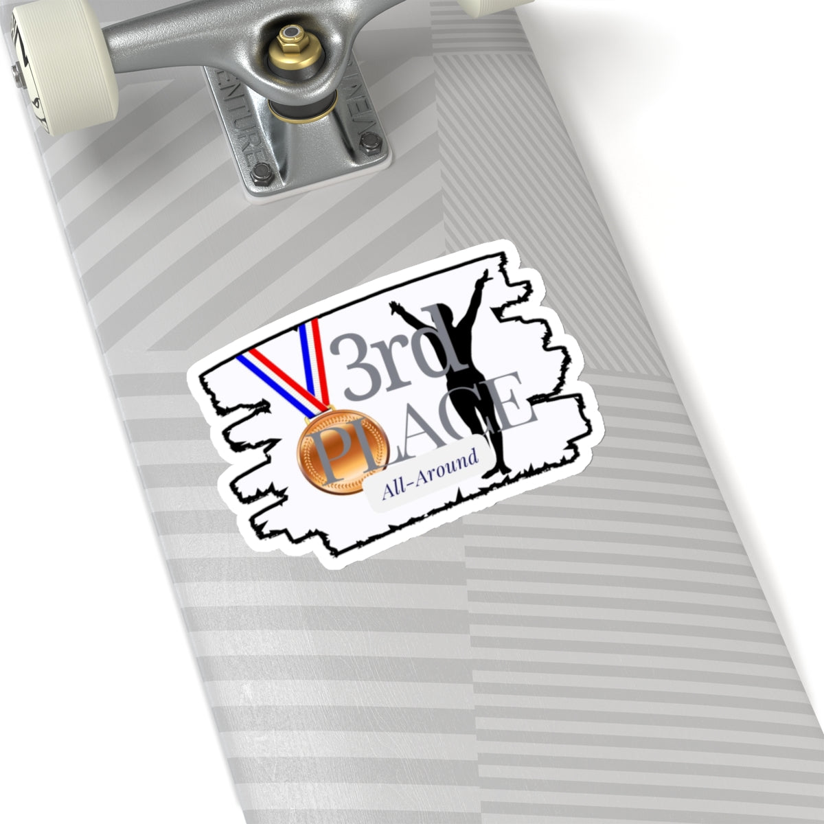 3rd Place All-Around (Kiss-Cut Stickers)