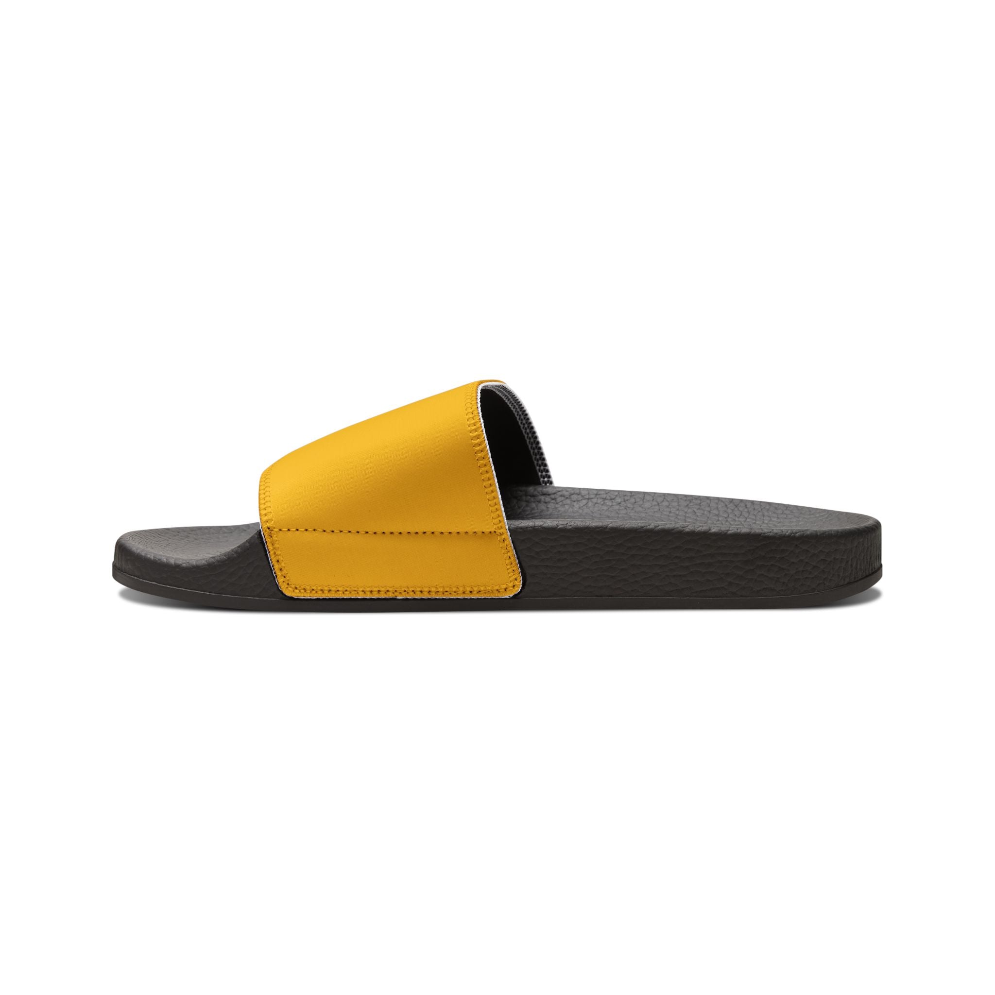 Peace, Love, Gymnastics- Yellow (Youth Removable-Strap Sandals)