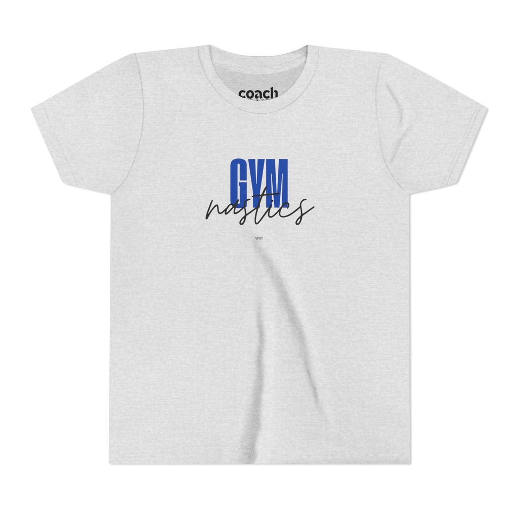 GYMnastics Short Sleeve Tee - Blue (Youth)