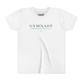 GYMNAST (Bars Beam Floor Vault) Short Sleeve Tee - Green (Youth)