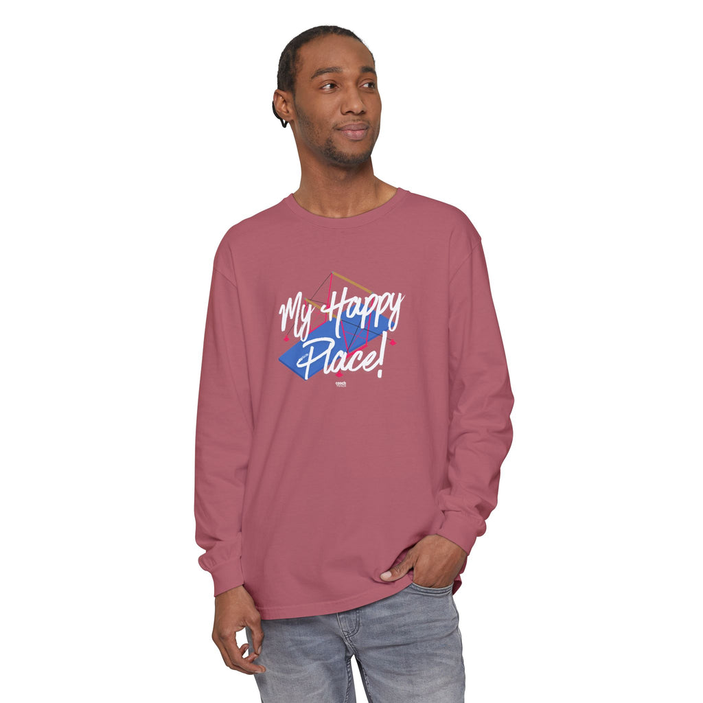 My Happy Place Bars Long Sleeve Shirt (Adult)