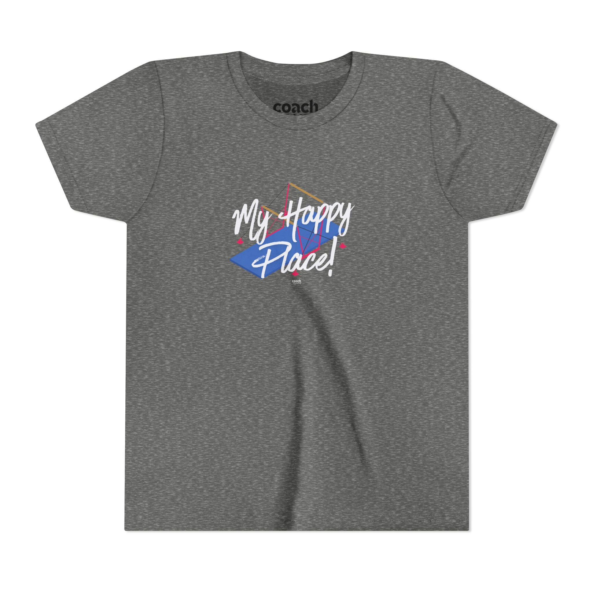My Happy Place Bars Short Sleeve Tee (Youth)