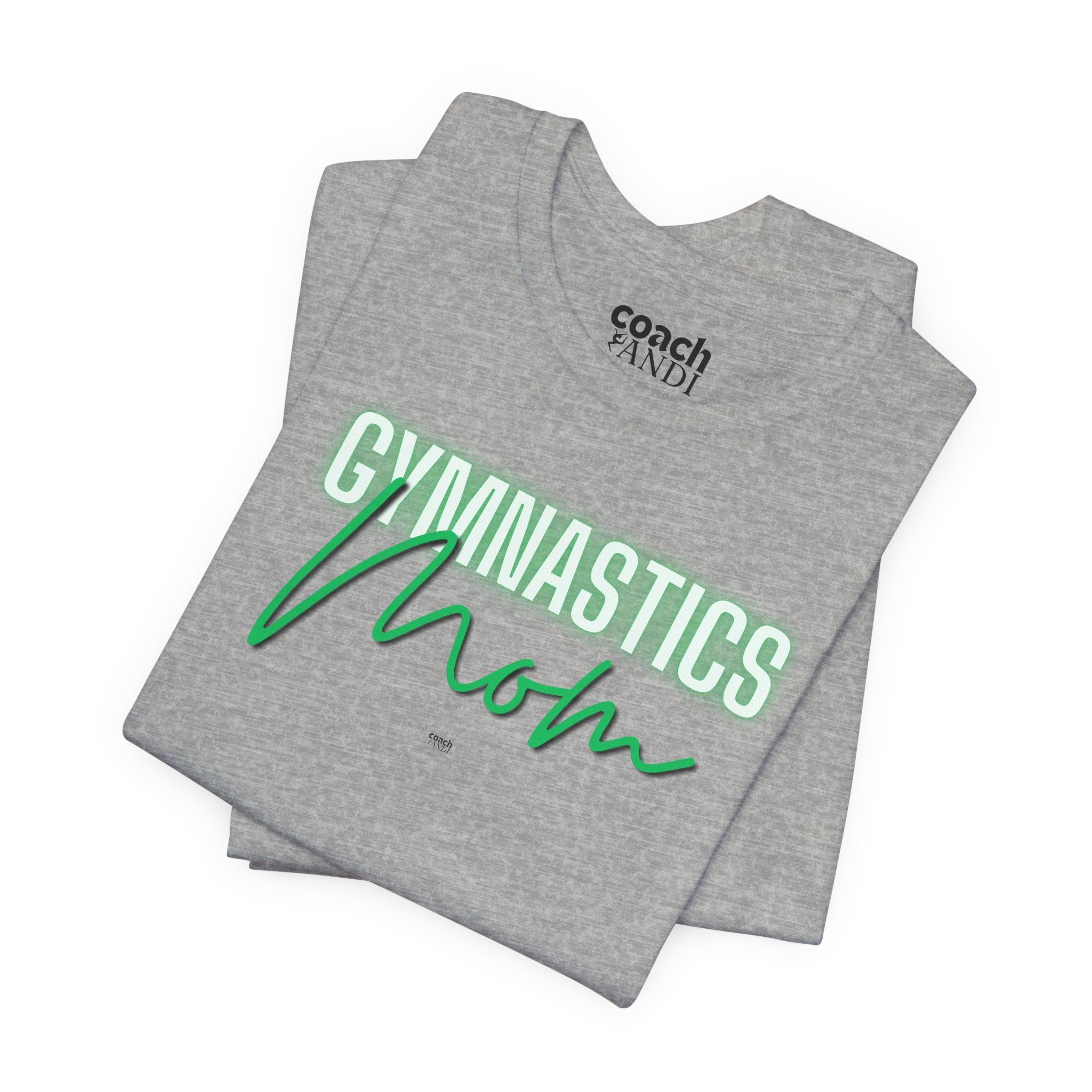 Glow Gym Mom Tshirt - Green (Adult)