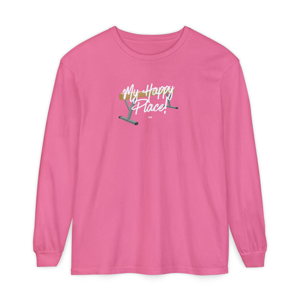 My Happy Place Beam Long Sleeve Shirt (Adult)