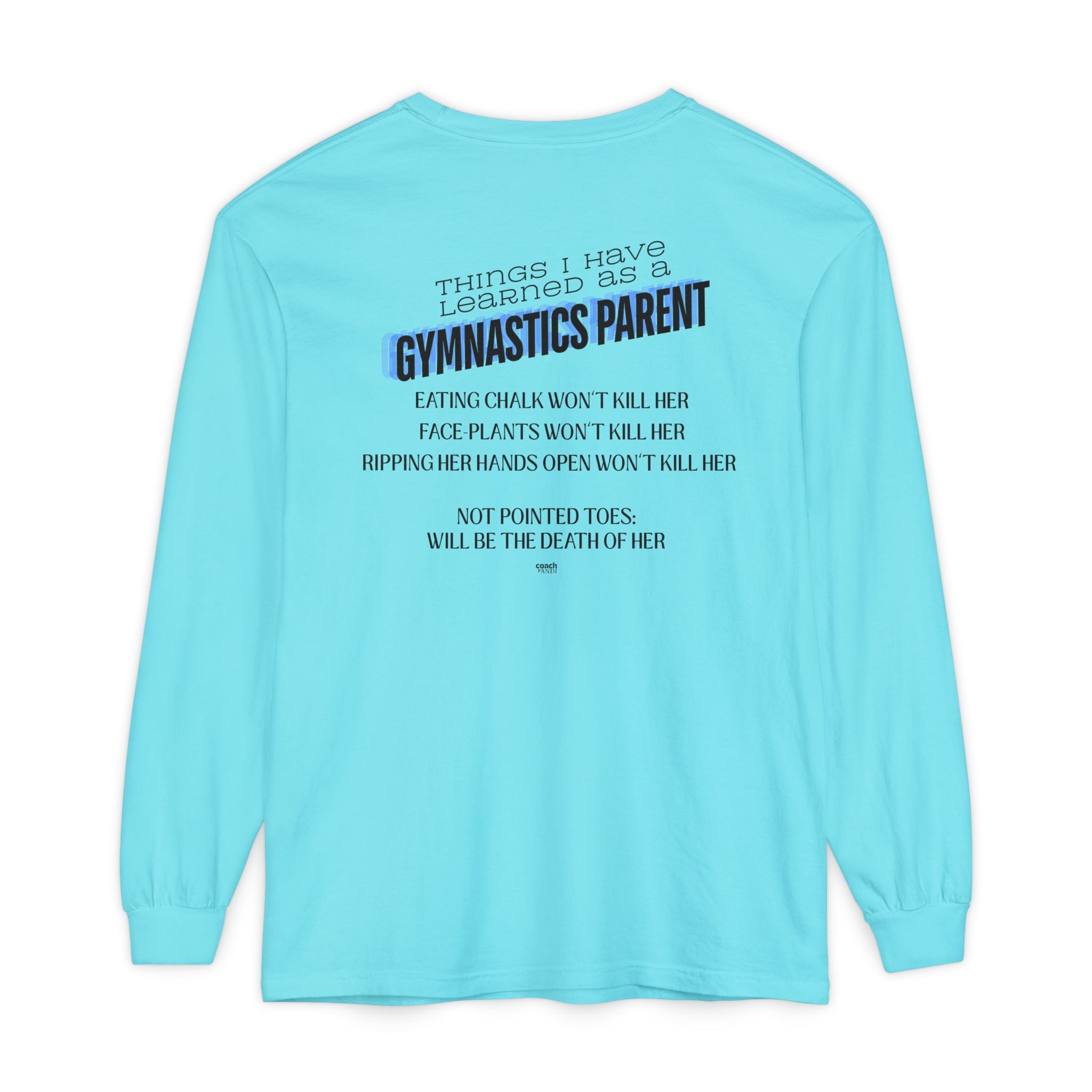 Things I learned as a Parent Long Sleeve Shirt - Blue (Adult)