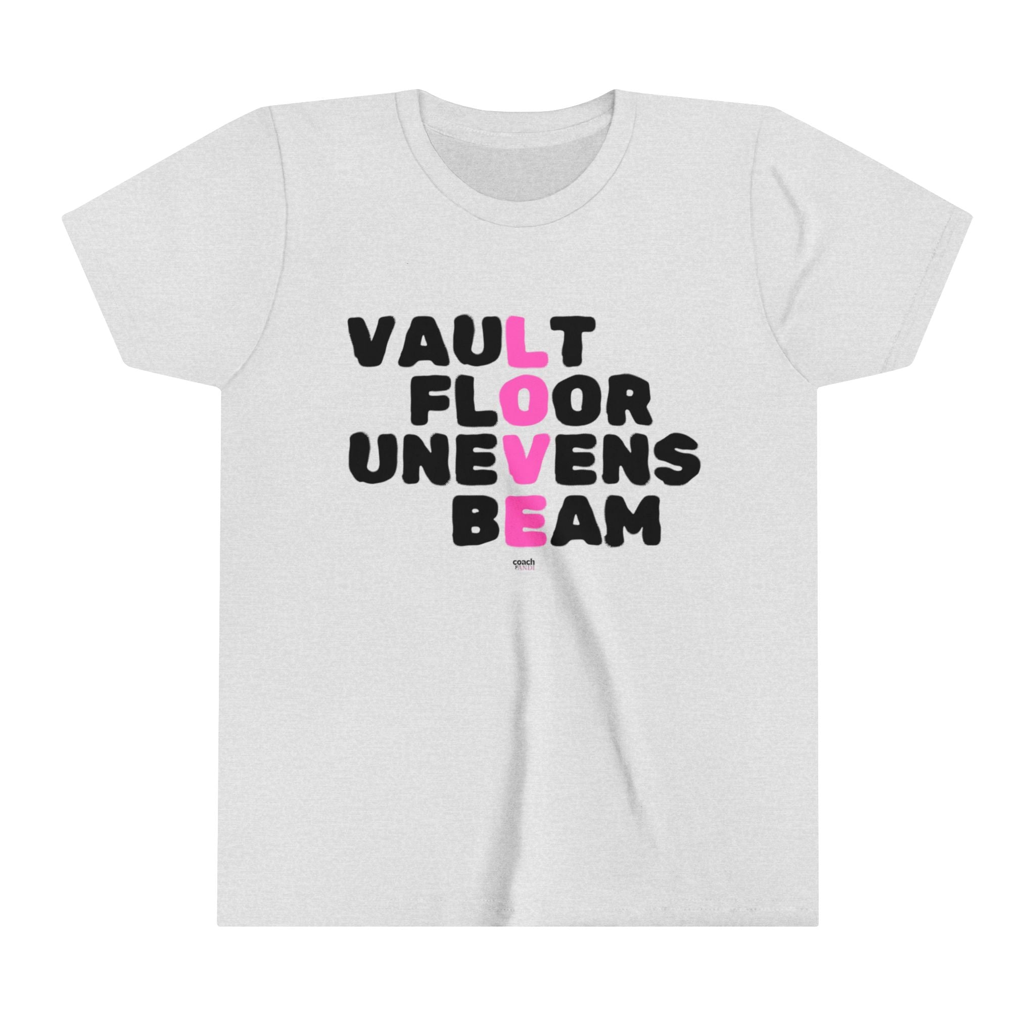 Born to be a Gymnast (Youth Short Sleeve Tee)