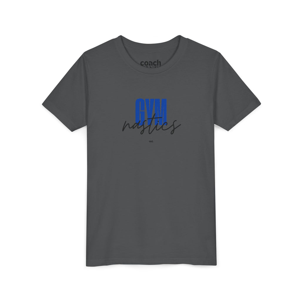 GYMnastics Short Sleeve Tee - Blue (Youth)