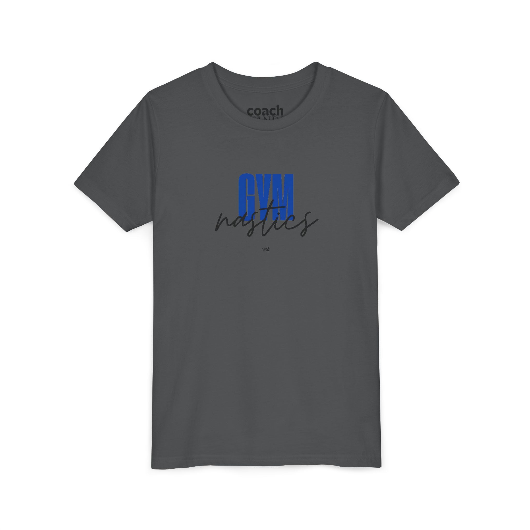 GYMnastics Short Sleeve Tee - Blue (Youth)