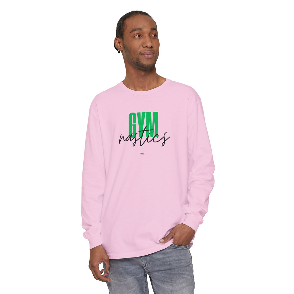 GYMnastics Long Sleeve Shirt - Green (Adult)