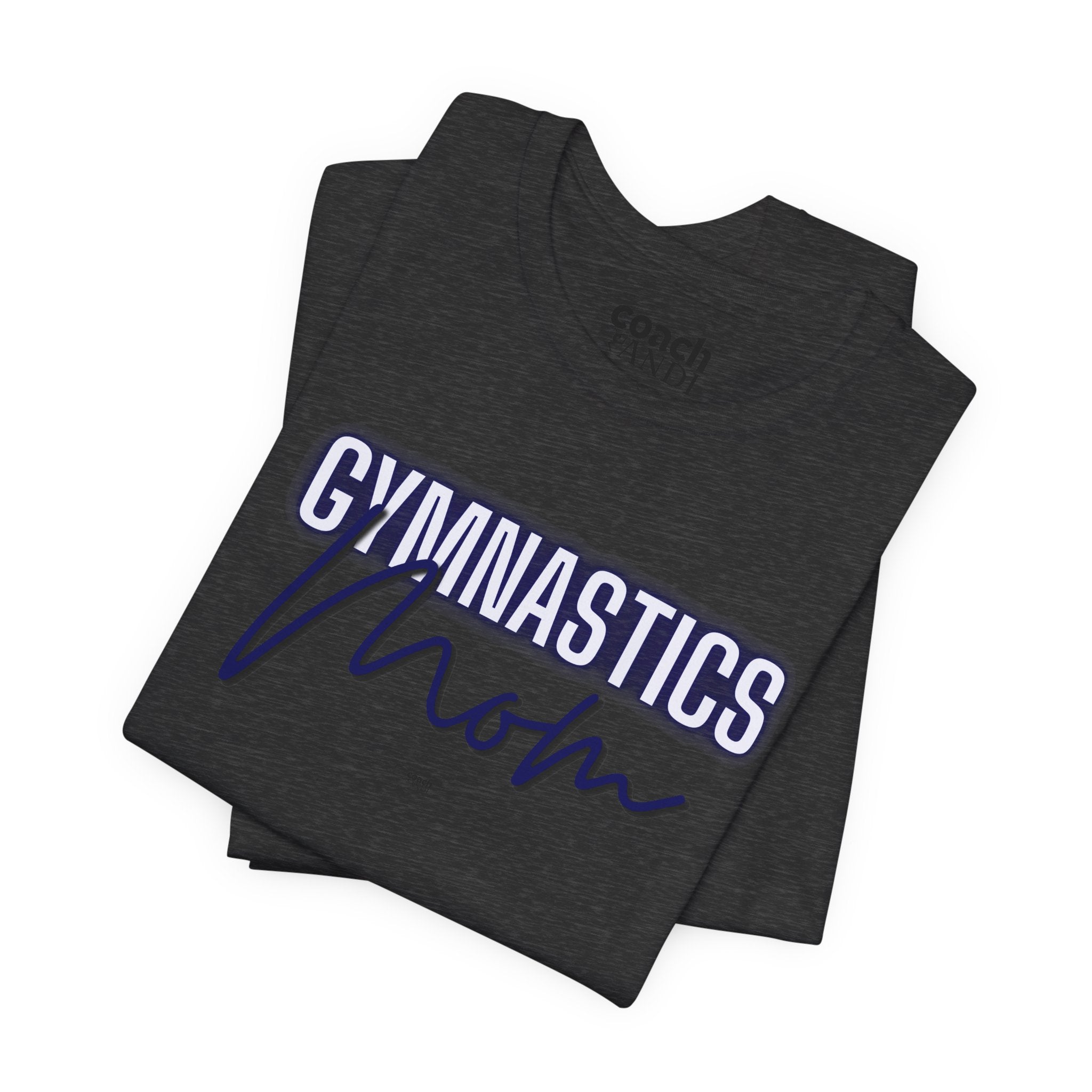 Glow Gym Mom Tshirt - Blue (Adult)