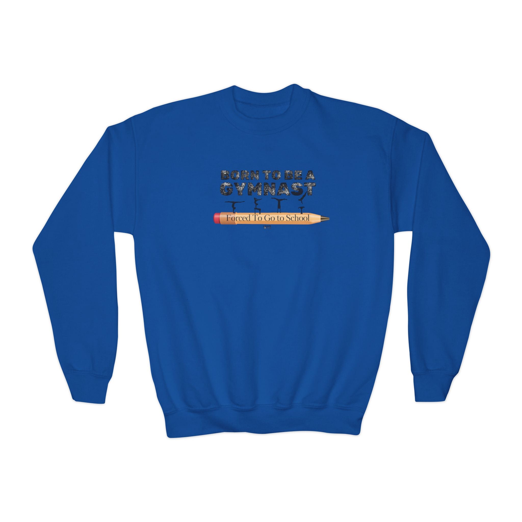 Born a Gymnast (Youth Crewneck Sweatshirt)