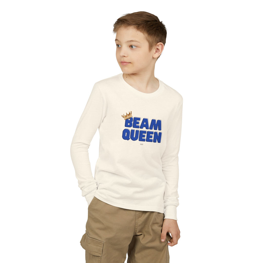 Beam Queen Long Sleeve Shirt - Blue/Black (Youth)