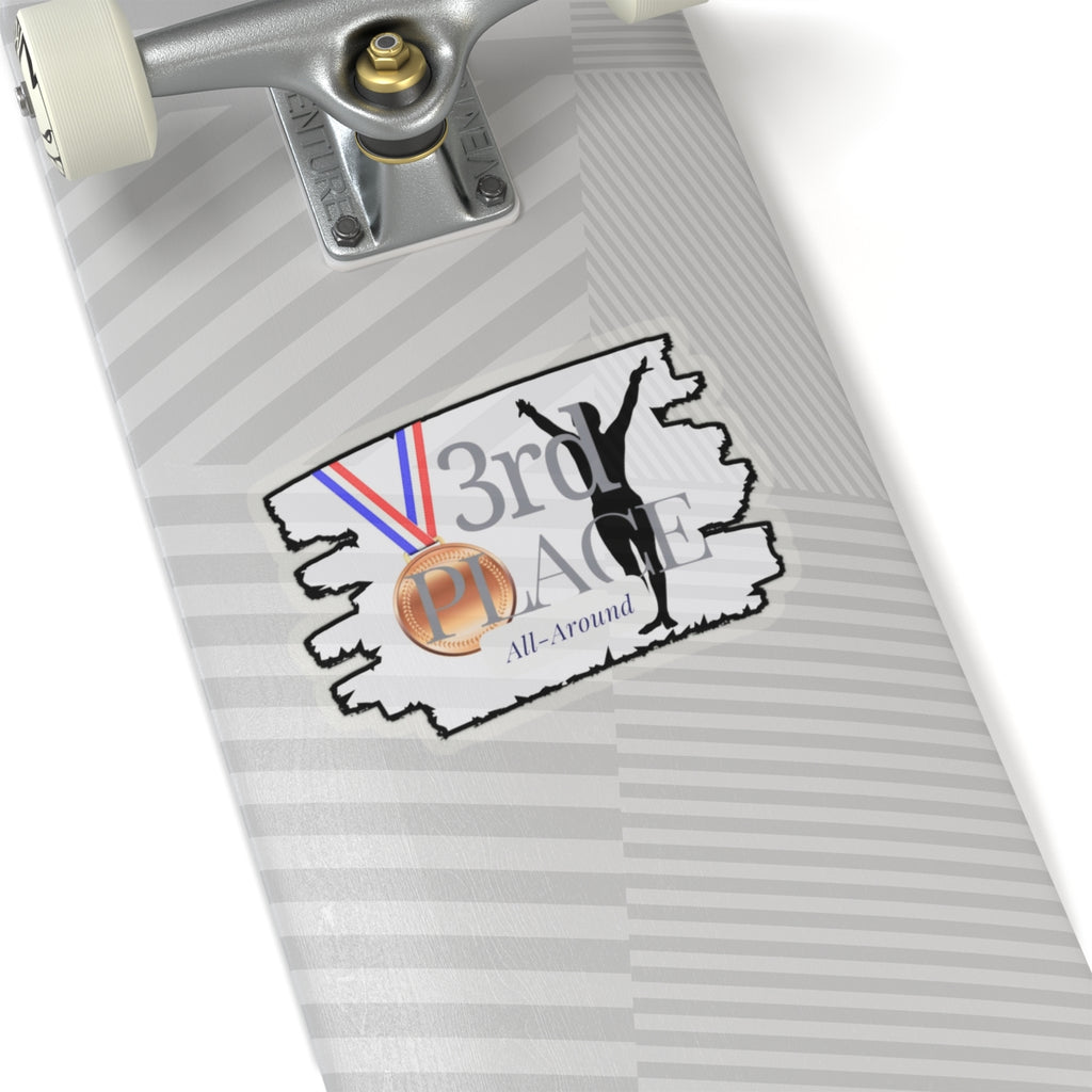 3rd Place All-Around (Kiss-Cut Stickers)