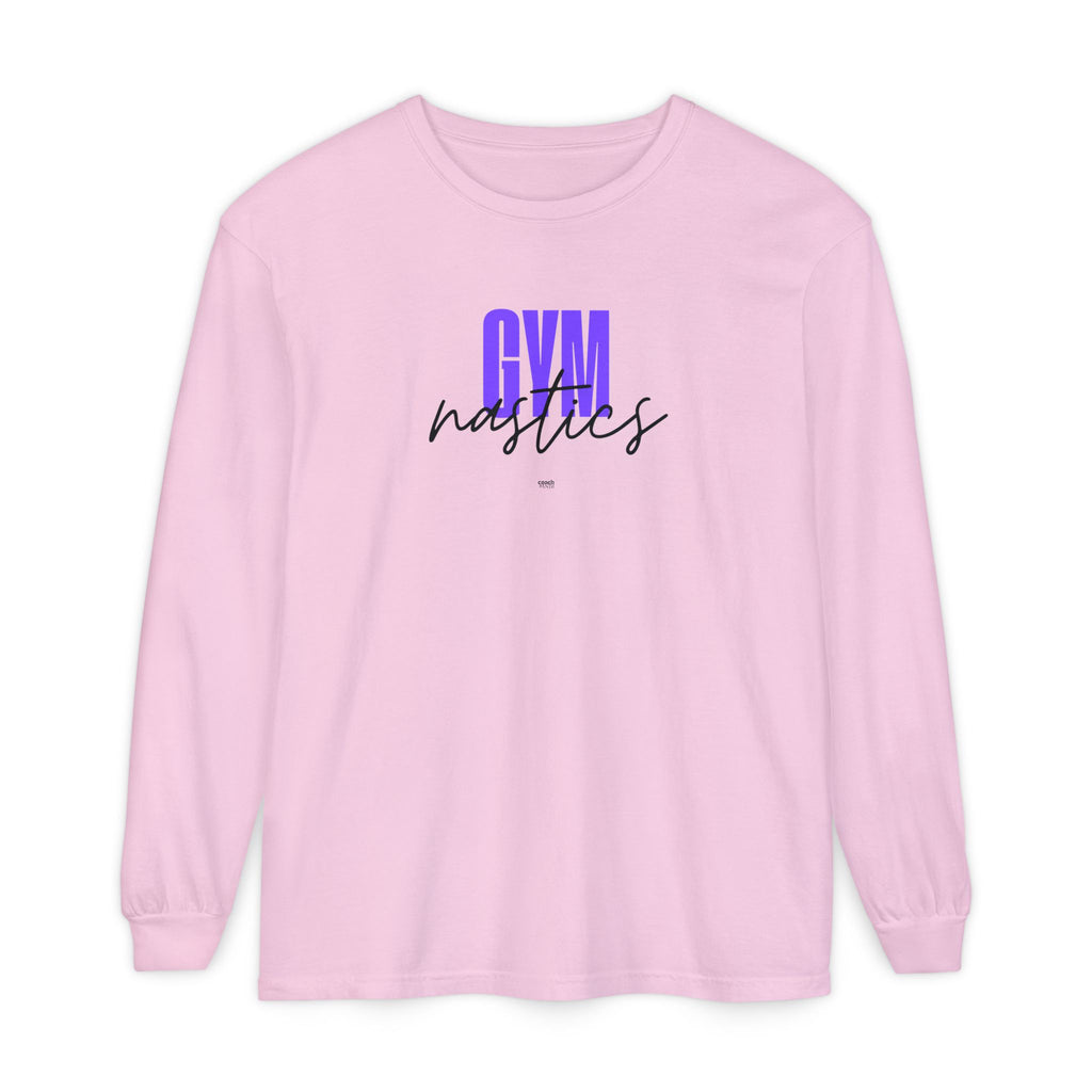 GYMnastics Long Sleeve Shirt - Purple (Adult)