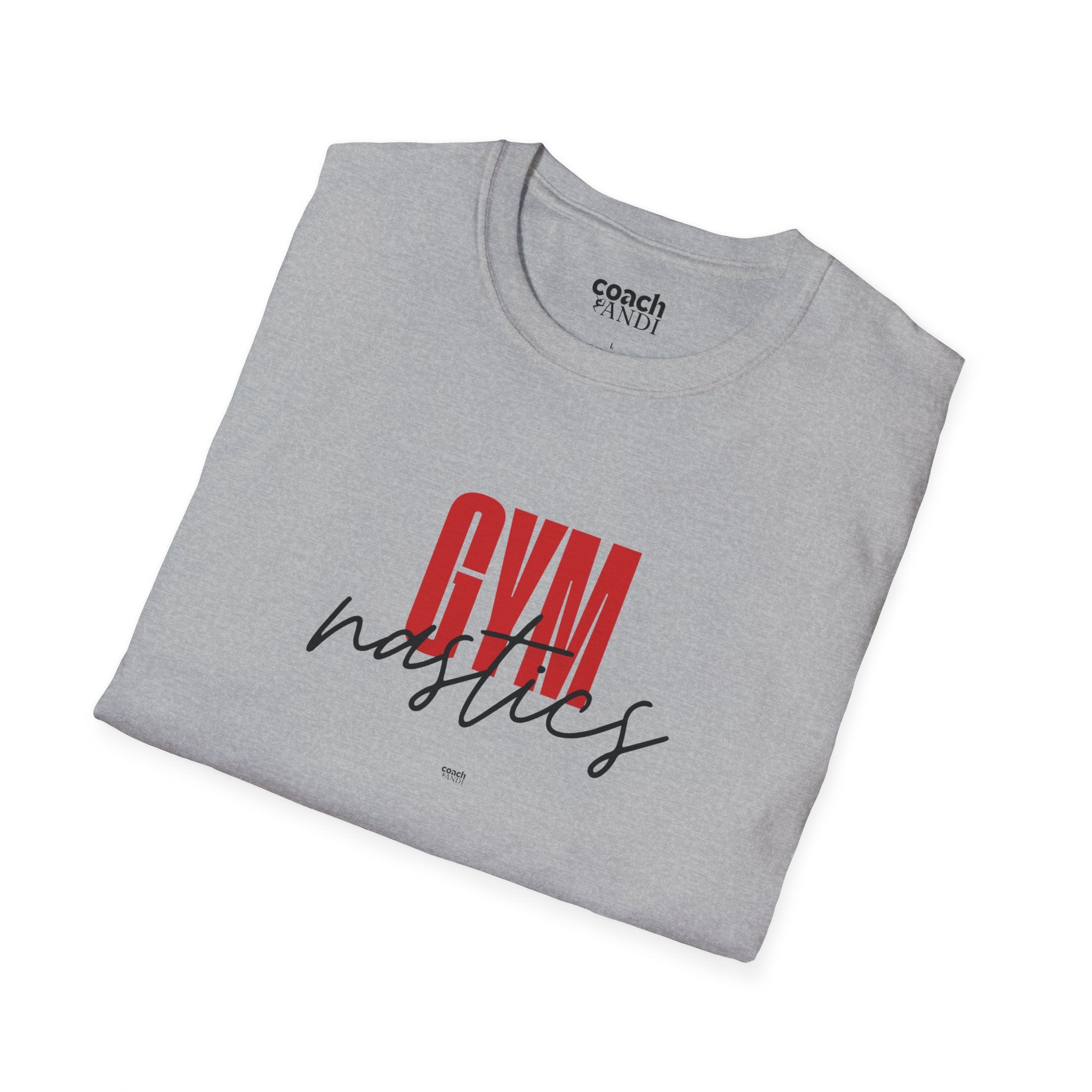 GYMnastics Tshirt - Red (Adult)