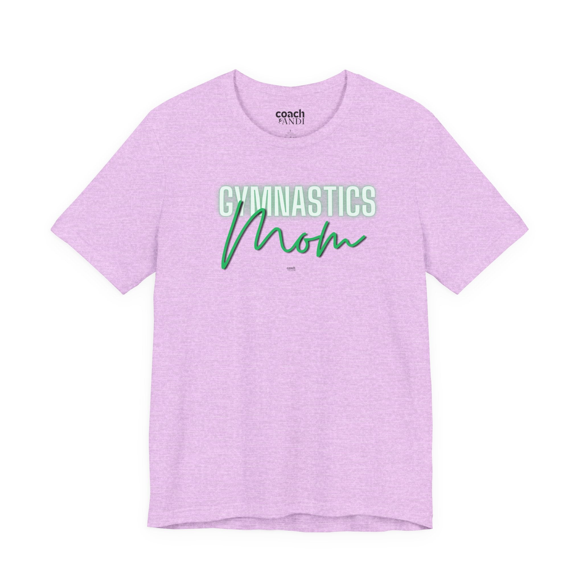 Glow Gym Mom Tshirt - Green (Adult)