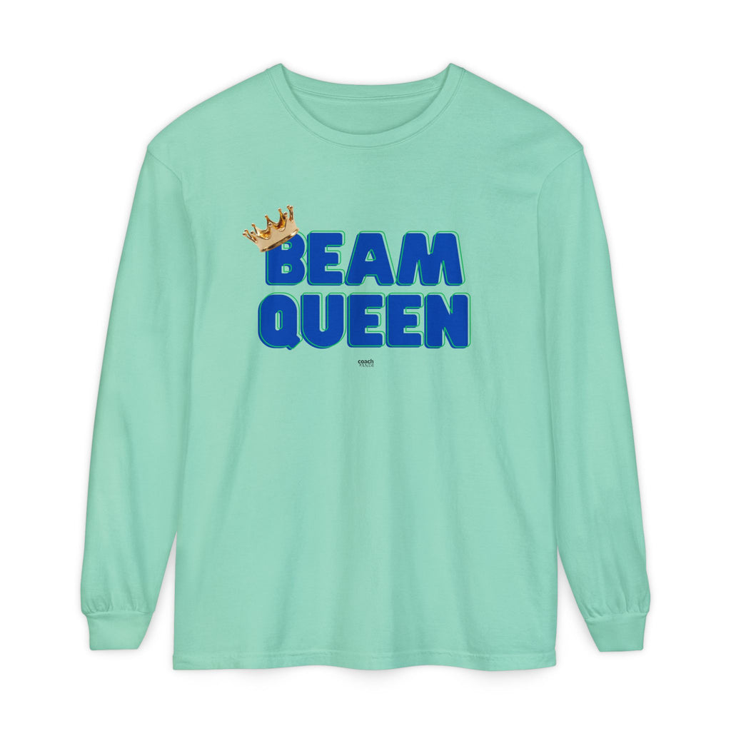 Beam Queen - Blue/Green (Adult Long Sleeve Shirt)