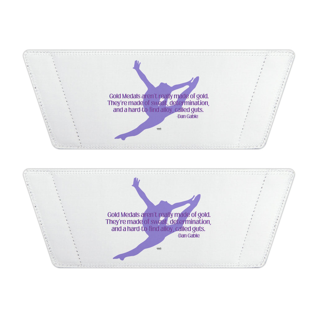 Medals made of Guts Graphic Removable-Strap Pool Slides