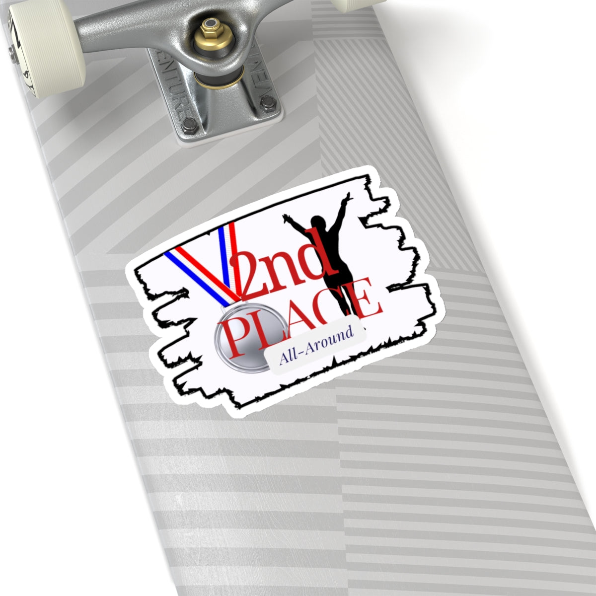 2nd Place All-Around (Kiss-Cut Stickers)