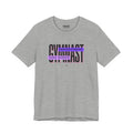 Gymnast Hard Worker Tshirt - Purple (Adult)
