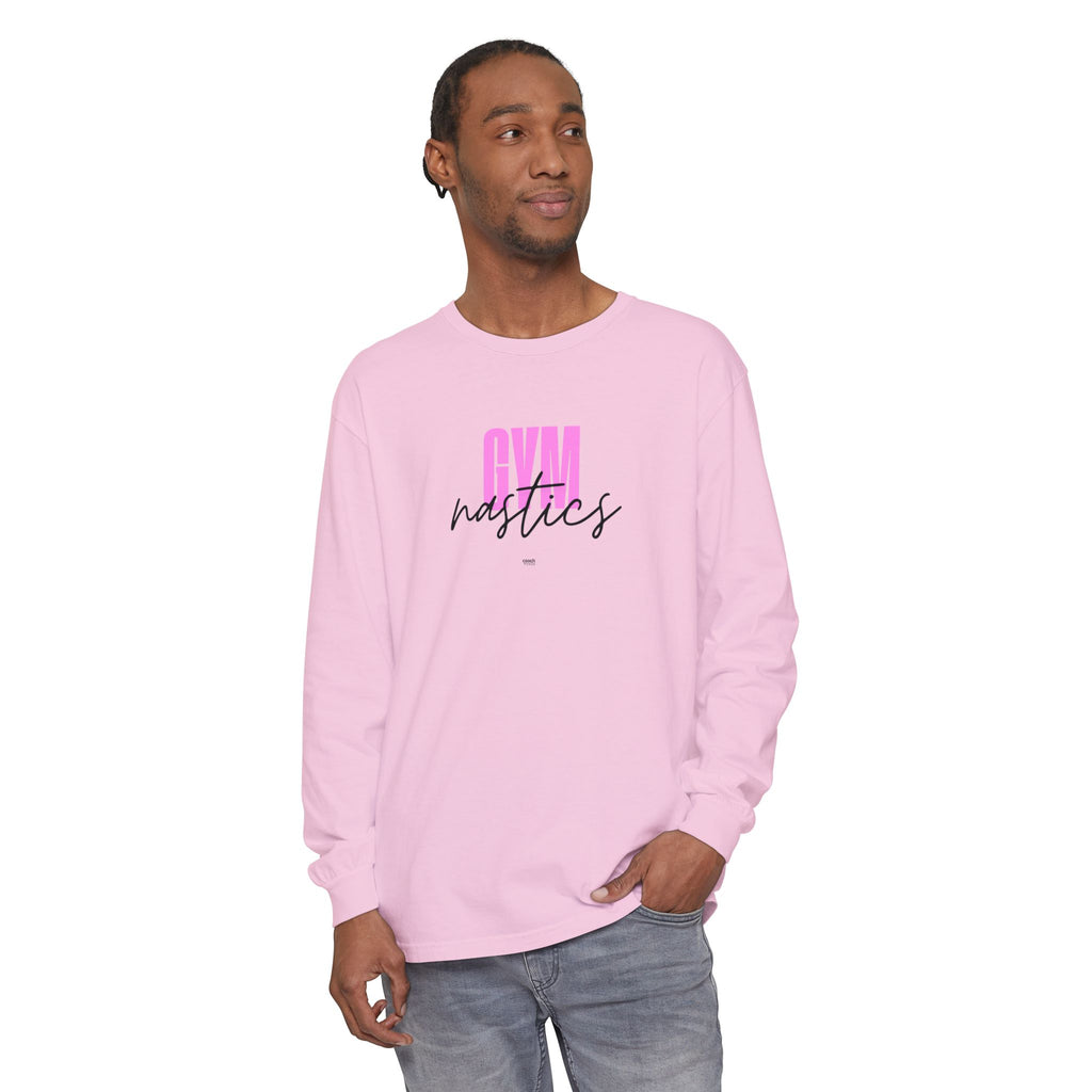 GYMnastics Long Sleeve Shirt - Pink (Adult)