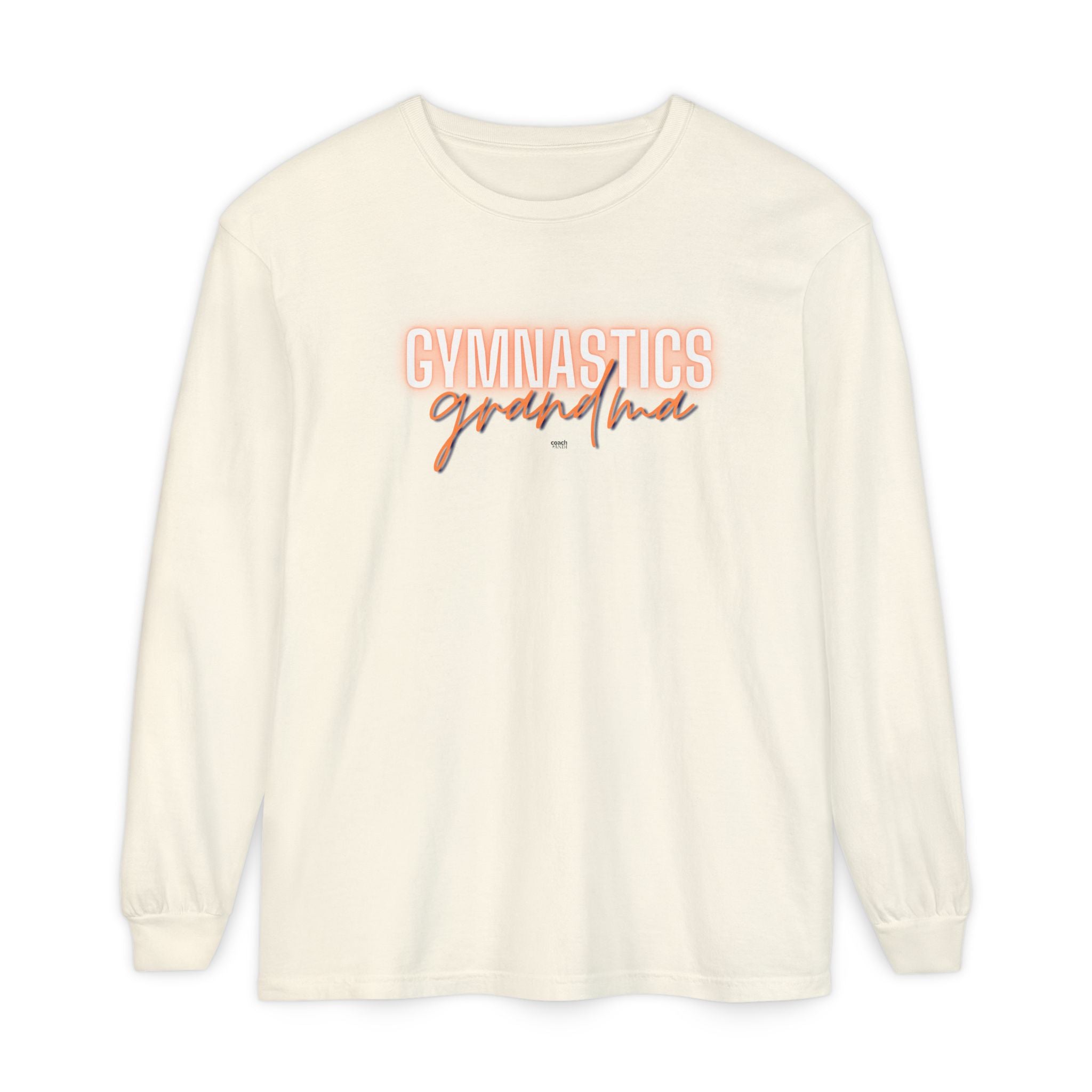 Glow Gym Gma Long Sleeve Shirt - Orange/Blue (Adult)