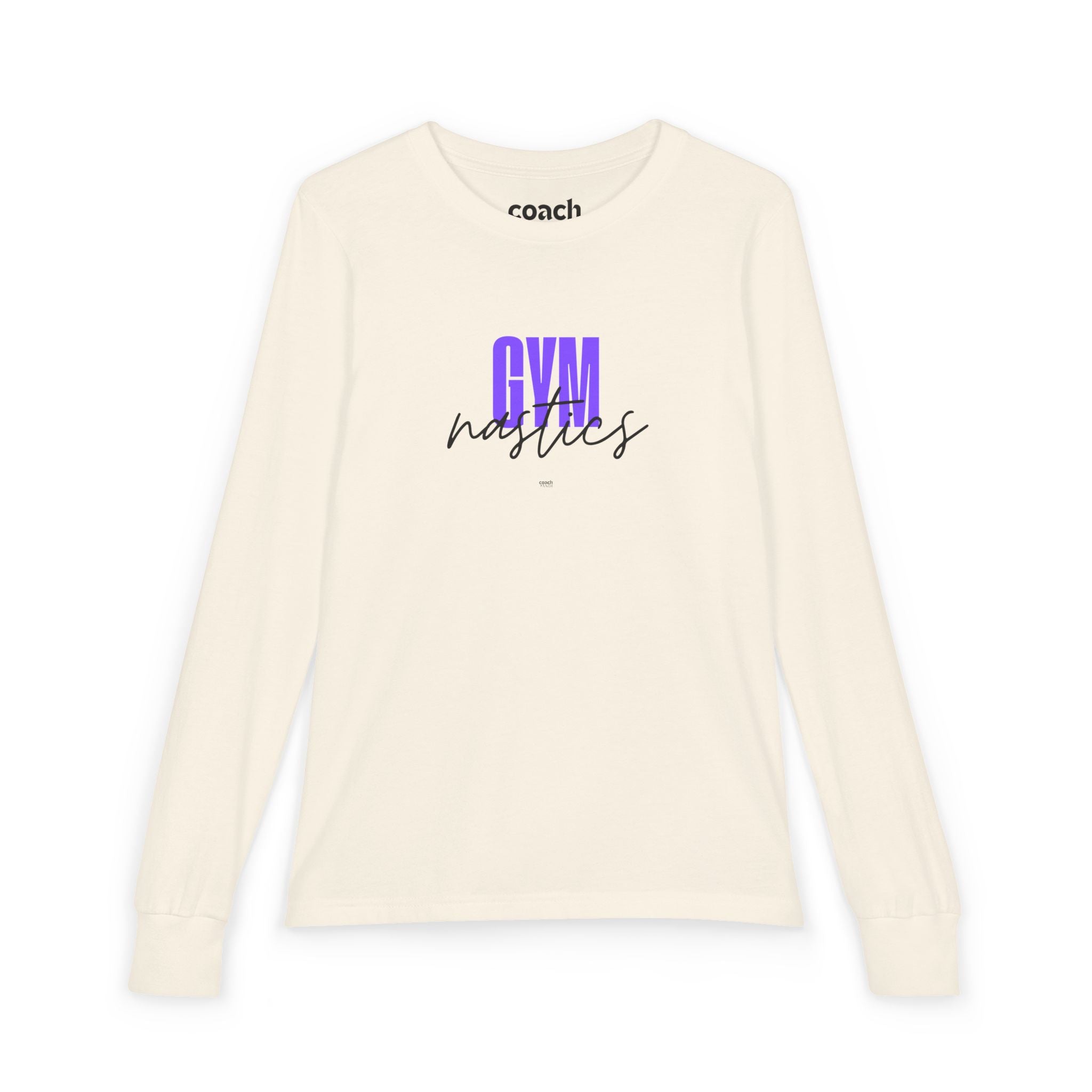 GYMnastics Long Sleeve Shirt - Purple (Youth)