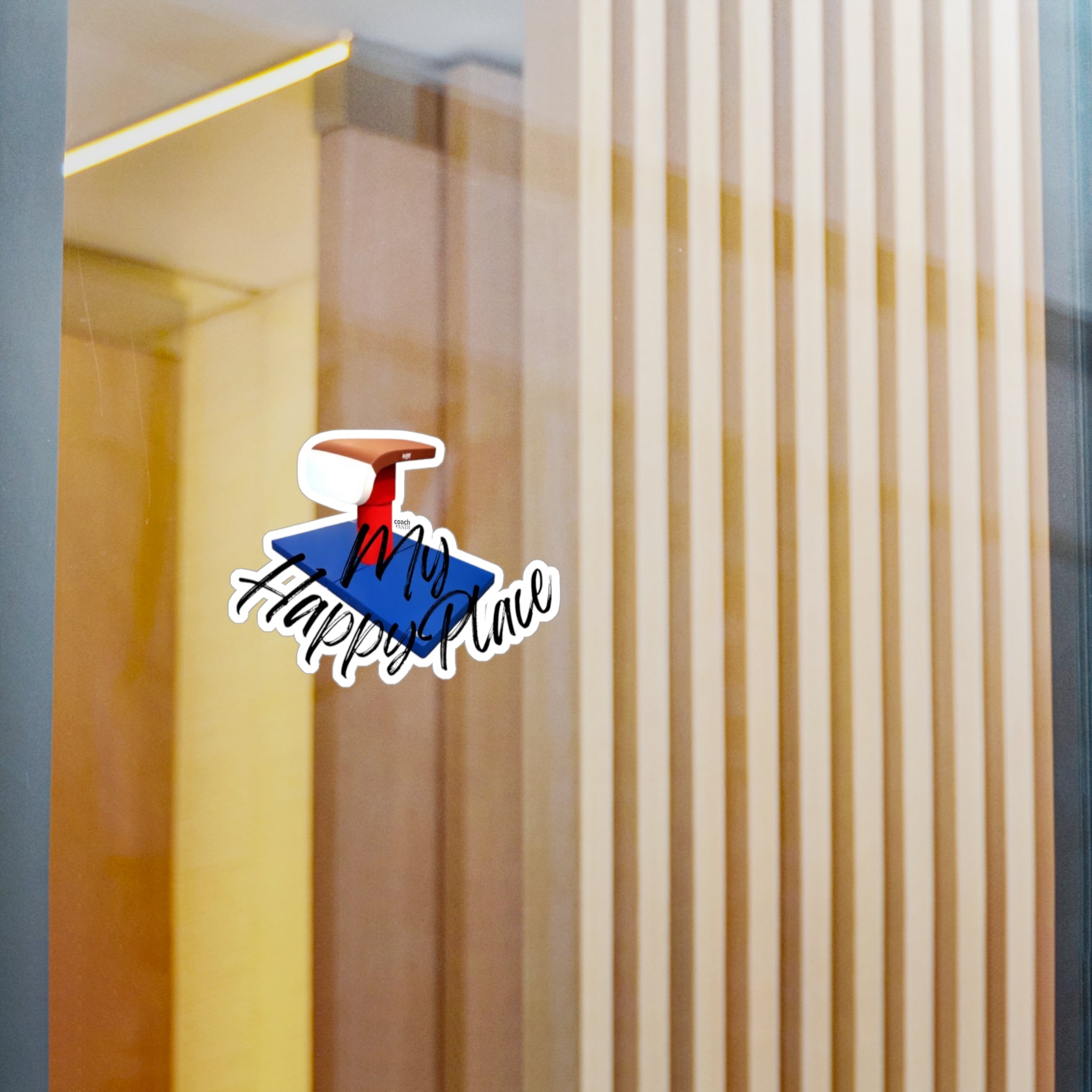 My Happy Place-Vault (Kiss-Cut Vinyl Decals)