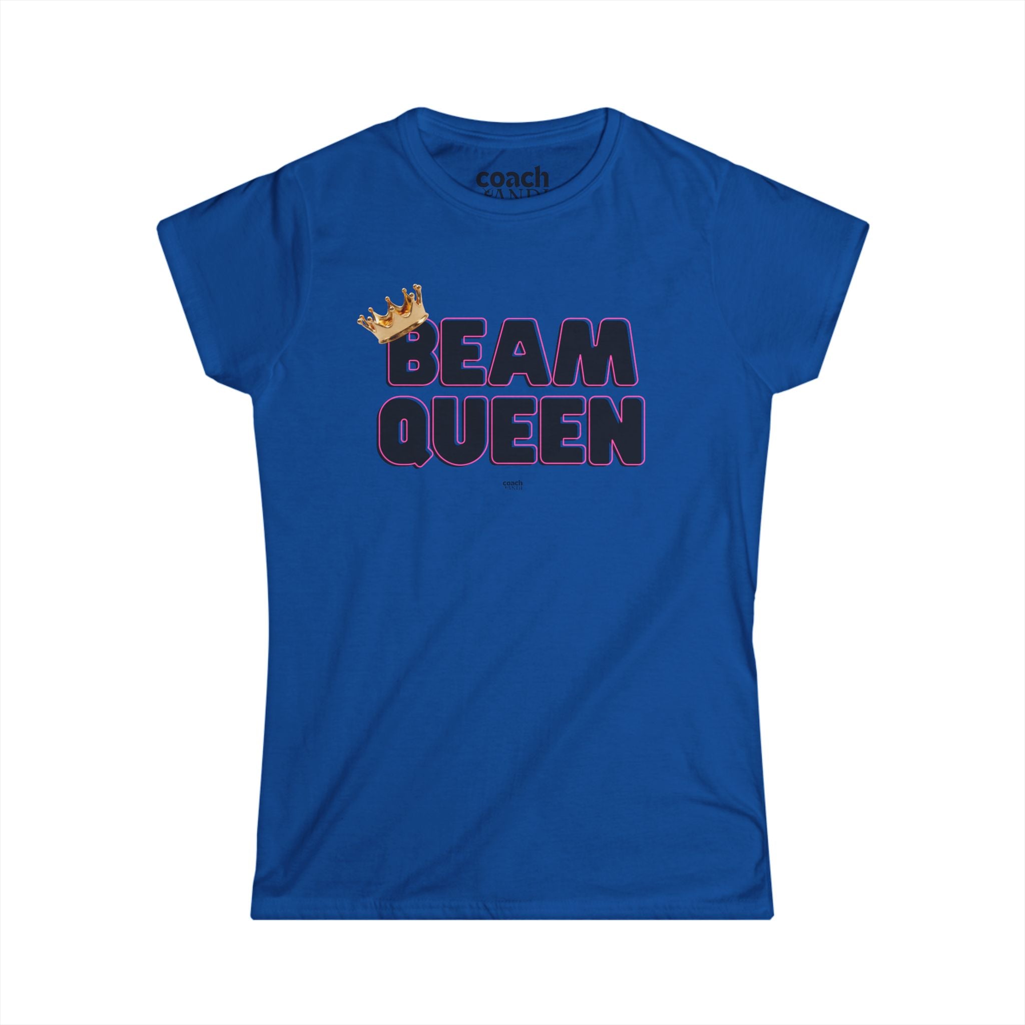 Beam Queen T-Shirt - Black/Pink