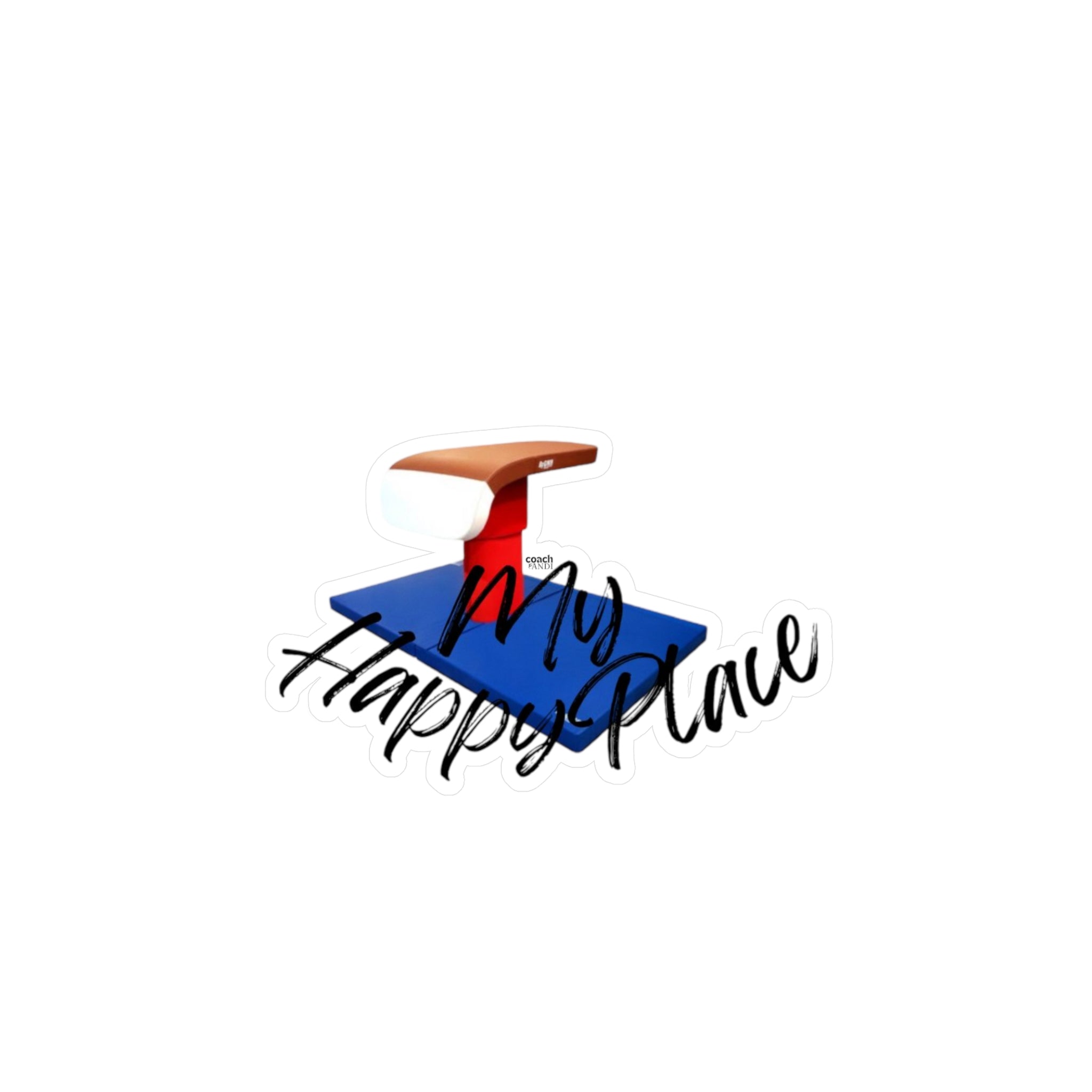 My Happy Place-Vault (Kiss-Cut Vinyl Decals)