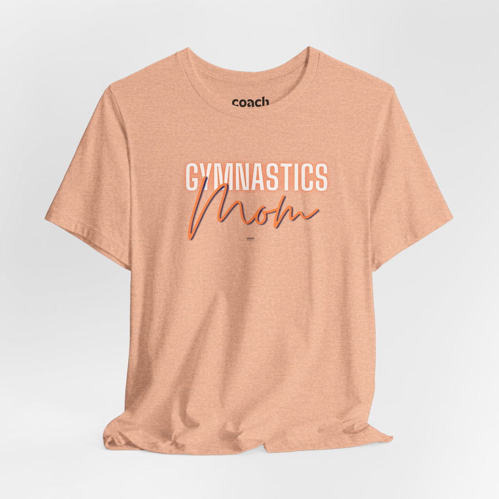 Glow Gym Mom Tshirt - Orange/Blue (Adult)