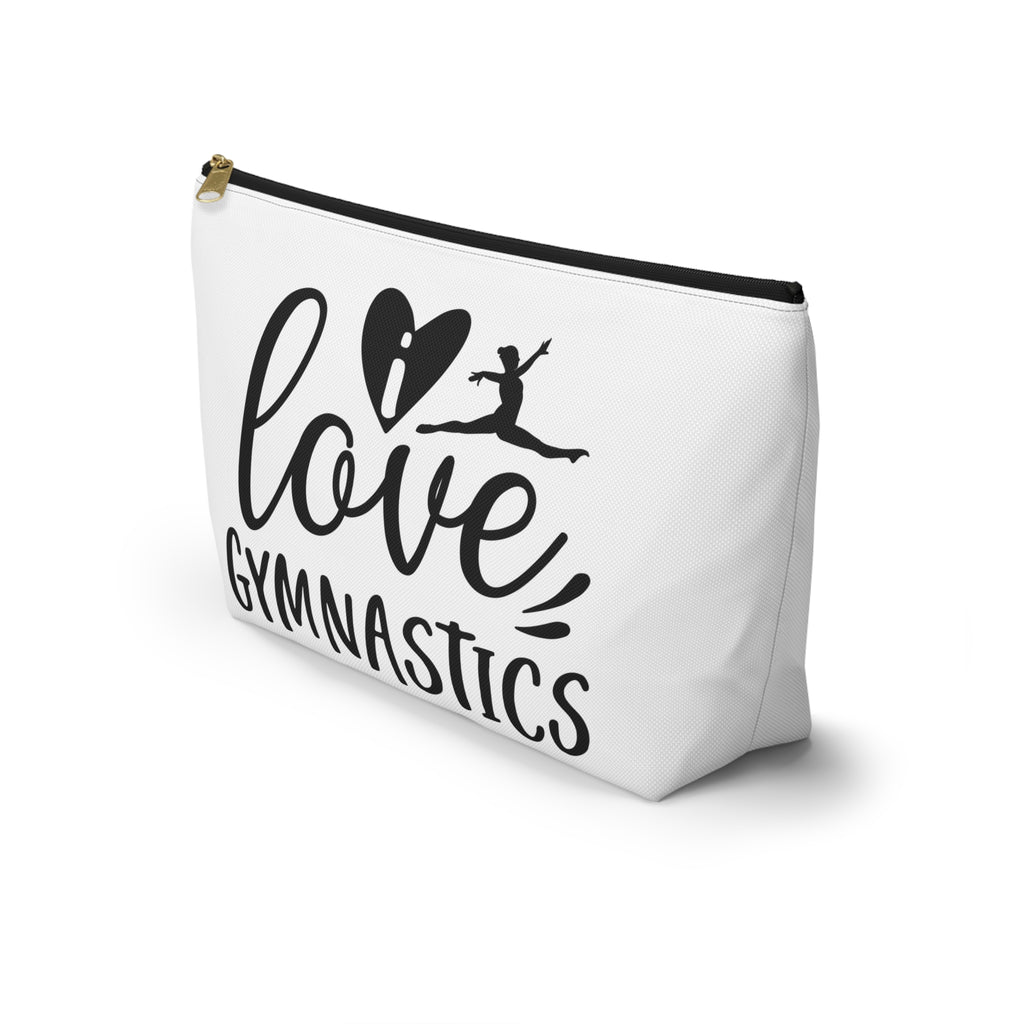 I Love Gymnastics (Accessory Pouch w T-bottom)