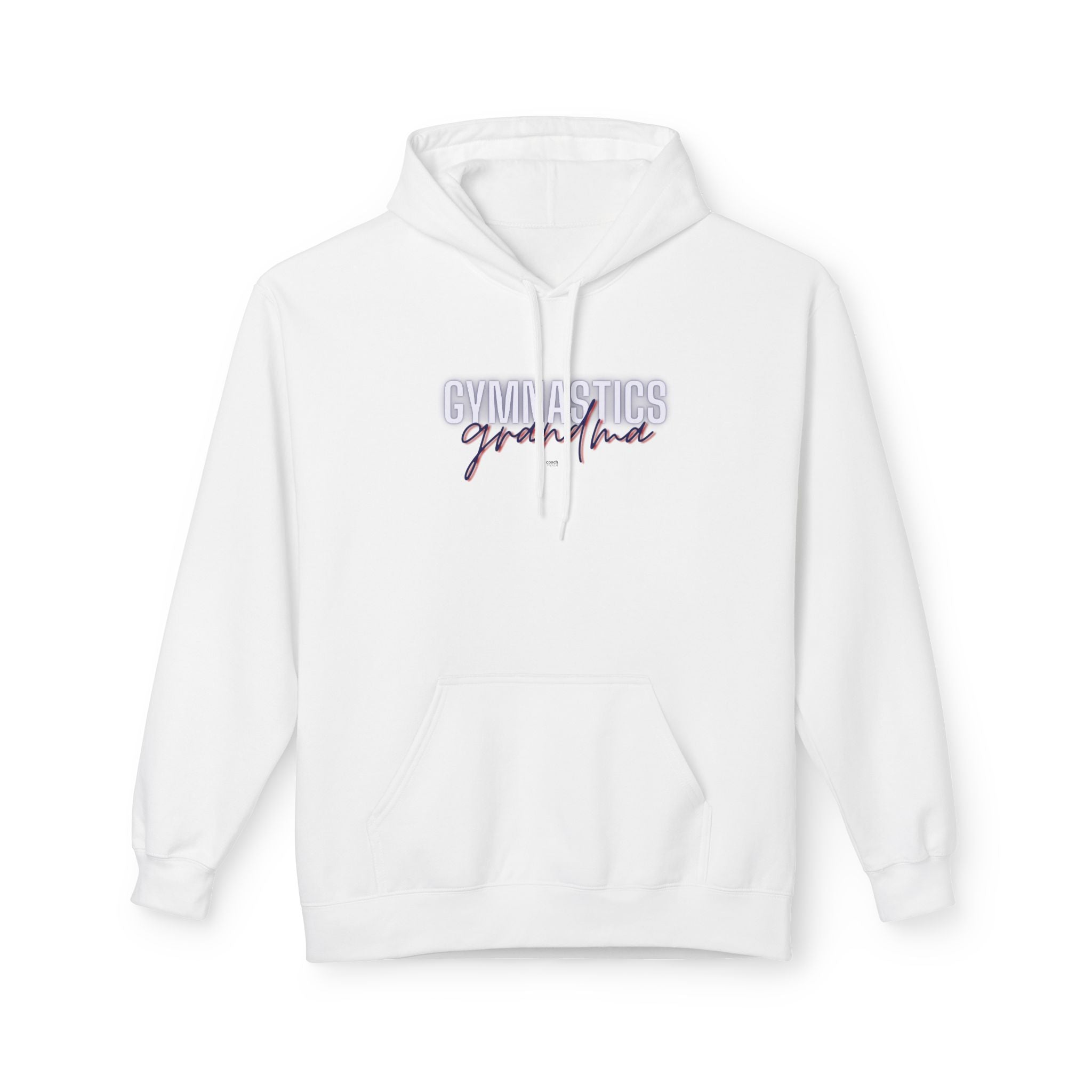 Glow Gym Gma Hoodie- Blue/Red (Adult)