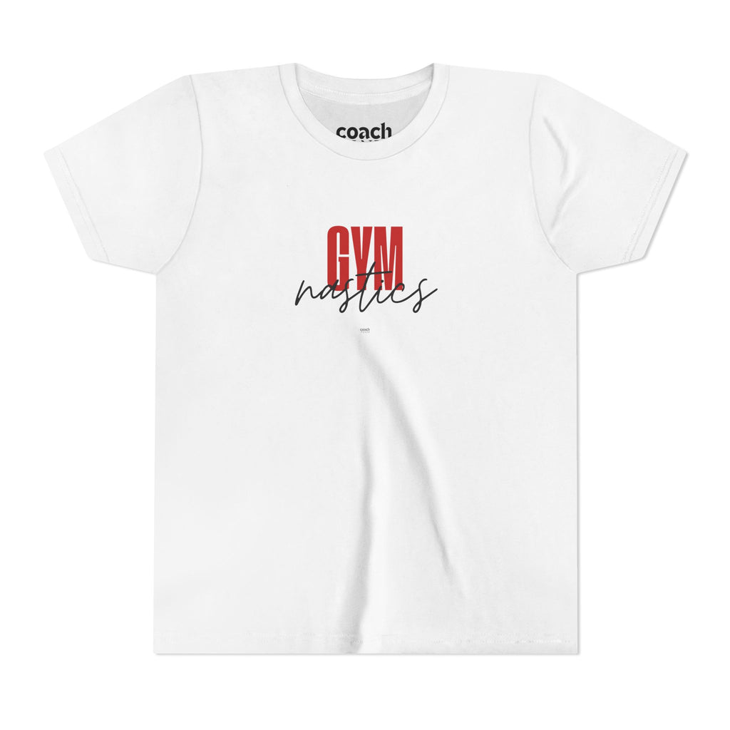 GYMnastics Short Sleeve Tee - Red (Youth)