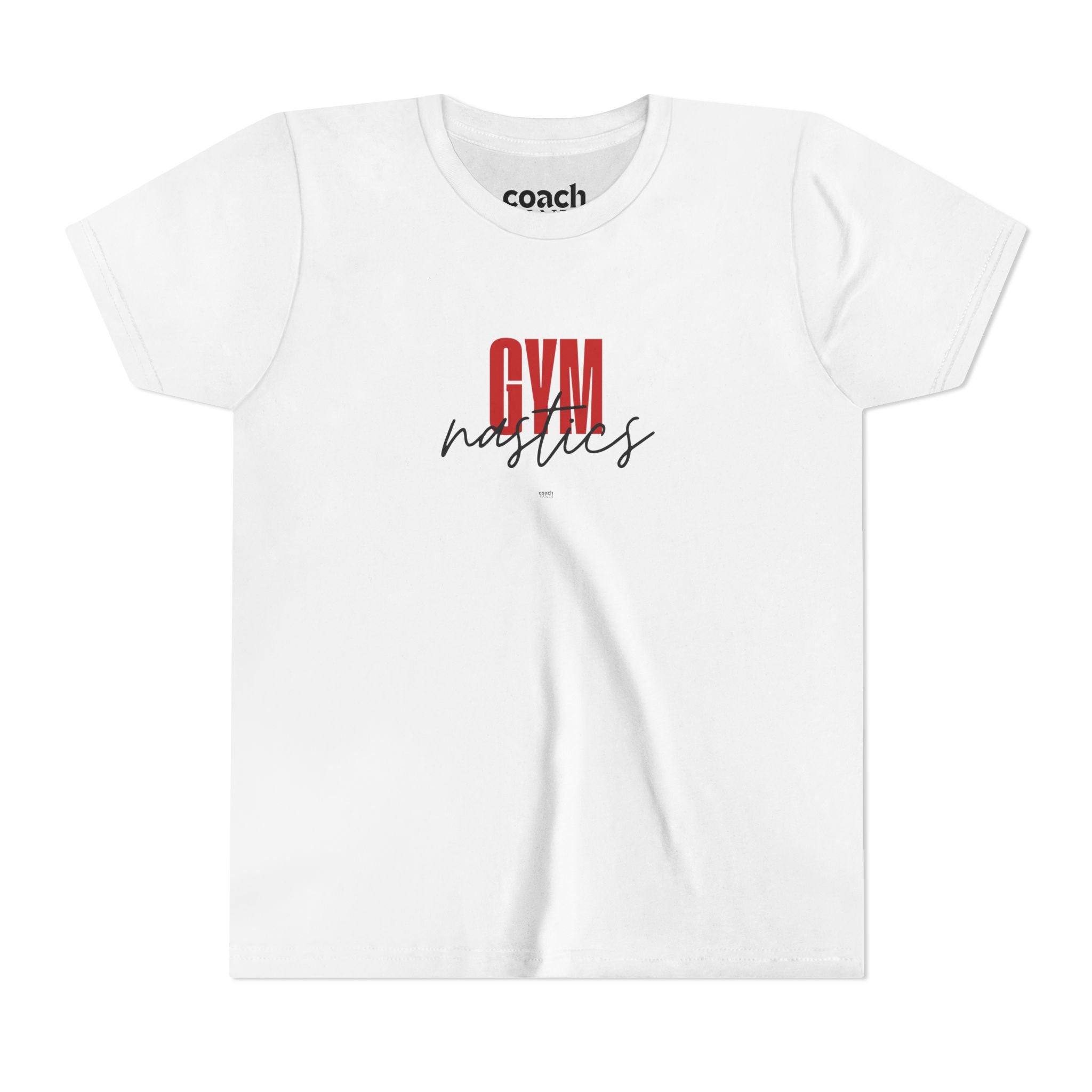 GYMnastics Short Sleeve Tee - Red (Youth)