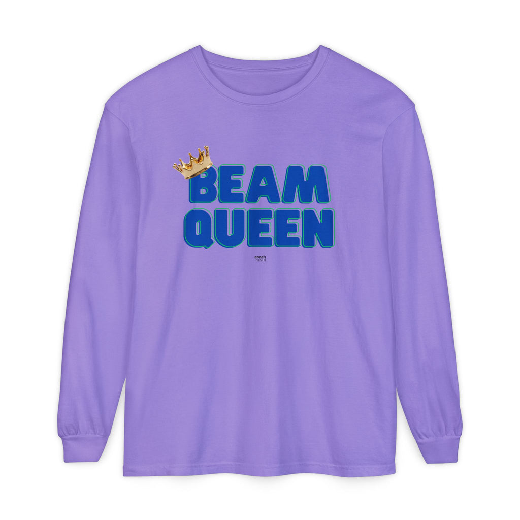 Beam Queen - Blue/Green (Adult Long Sleeve Shirt)
